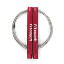 Fitcoach Speed ​​Jump Rope Verstellbares Springseil aus Aluminium für Fitness, Ausdauertraining, Intensitätstraining