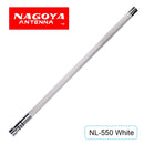 NAGOYA NL-550 VHF UHF 144 MHz / 430 MHz Dual Band 200 W 3,0 dBi Glasfaserantenne mit hoher Verstärkung für Mobilfunk-Auto-Funkgeräte