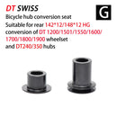 DT SWISS FreeHub dt240 350 1700 Kappen MTB Fahrradnaben Konverter Mountainbike Endadapter QR oder THRU Adapter HG/XD/MS BOOST