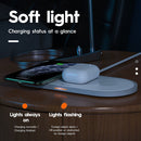 Hoco 3 in 1 Wireless Charger Pad Qi Schnellladung für iPhone 11 12 Pro Max XS XR Schnellladegerät für iWatch 5 4 3 2 1 Airpods Pro