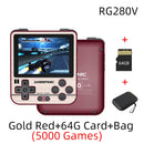 ANBERNIC 280V RG280V Retro Spielkonsole Open Source System 5000 Spiele PS1 Player Portable Pocket RG280V Handheld Spielkonsole