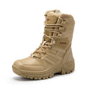 High Top Taktische Stiefel Herrenschuhe Wasserdichte Wanderschuhe Outdoor Jagdstiefel Bergschuhe Mann Wüstenkampf Militärstiefel