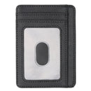 KUDIAN BEAR Rfid Minimalist Men Wallet Small PU Leather Credit Card Holder Clip Black Male Mini Slim Case Coin Purse BID251 PM49