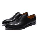 Luxusmarke Herren-Oxford-Schuhe aus echtem Leder, klassischer, ganzer Schnitt, Schnür-Hochzeitskleid, Brogue, Business-Büroschuhe für Männer