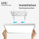 LED Moderne quadratische Deckenleuchte 45W 220V 5000K 4000K 2800K 3 Farben für Küche Schlafzimmer Badezimmer Lampen Ultradünne Deckenleuchte