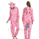 Kigurumi Einhorn Pyjama Stitch Adult Animal Onesie Frauen Männer Paar Pyjamas Winter Pijamas Anzug Panda Nachtwäsche Flanell Pyjamas