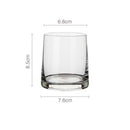 Transparent Japanese Whiskey Glass Cup Crystal Wine Cocktail Brandy Glass Home Kitchen Drinking Glasses 260ml Creative Gifts