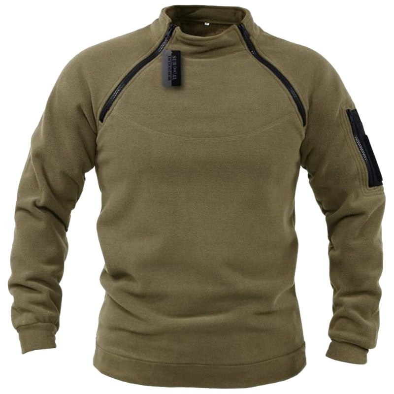 Taktische Outdoor-Jacke für US-Männer, Jagdkleidung, warme Reißverschlüsse, Fleece-Pullover, Mann, winddicht, Frühling, Winter, Mantel, Thermo-Unterwäsche