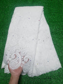 Skin Friendly Latest Classic Grade Riche Guipure Lace Soft Cashew pattern African Cord Lace Fabric For Party Dress NN931_k