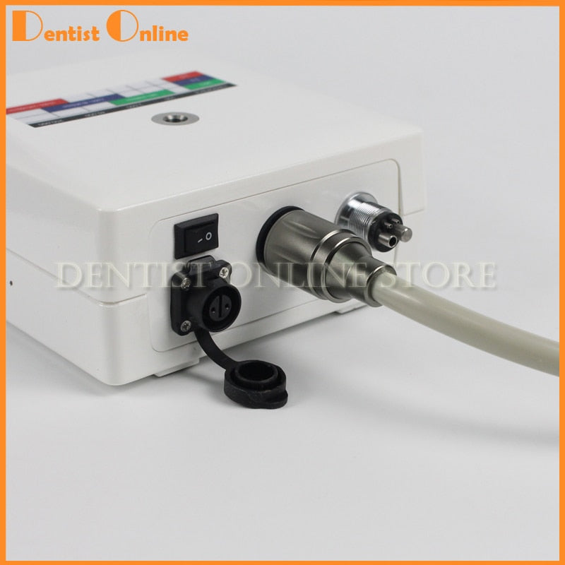 Dental clínico sin escobillas LED micro motor fibra óptica motor eléctrico pieza de mano odontología odontologia herramienta de odontología dentista