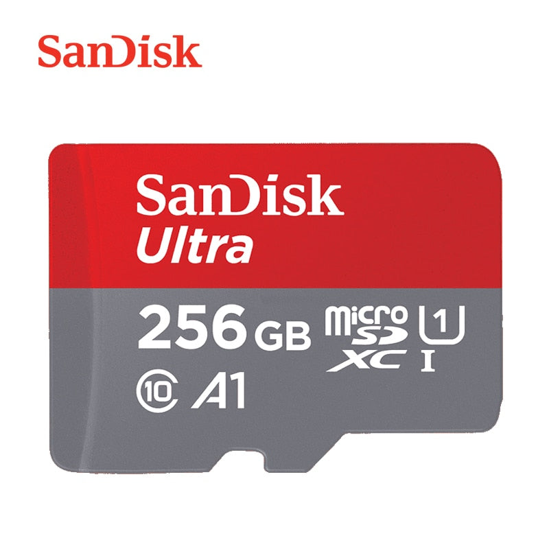 SanDisk Ultra Memory Card 64GB 128GB 256GB 512GB  MicroSDXC 32GB MicroSDHC TF Card Class10 A1 UHS-I Micro SD Card For Phone