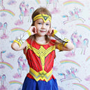 Wonder Girl Kostüm Kinder verkleiden sich Superheld Cosplay Halloween-Kostüm für Kinder