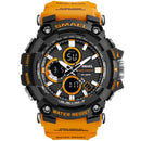 SMAEL 1802 Sport Herrenuhren Top-Marke Luxus Military Quarzuhr Herren Wasserdicht Shock Male Digitaluhr Relogio Masculino