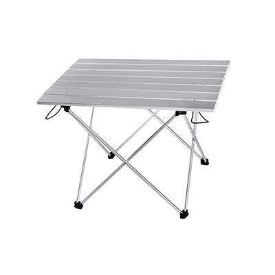 On Sale Aluminum Alloy Portable Table Outdoor Furniture Foldable Folding Camping Hiking Desk Traveling Outdoor Furniture Table
