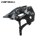 Cairbull Professional Helm Radfahren MTB Mountainbike Helme All-Terrain Long Brim Riding Safety Cap für Männer Frauen Ausrüstung