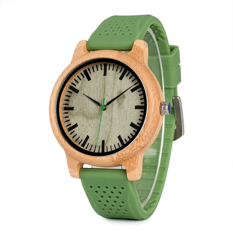 Pareja de relojes BOBO BIRD Hombres Mujeres Reloj de bambú universal en liquidación Reloj de pulsera de cuarzo de cuero de madera часы женские Gran regalo