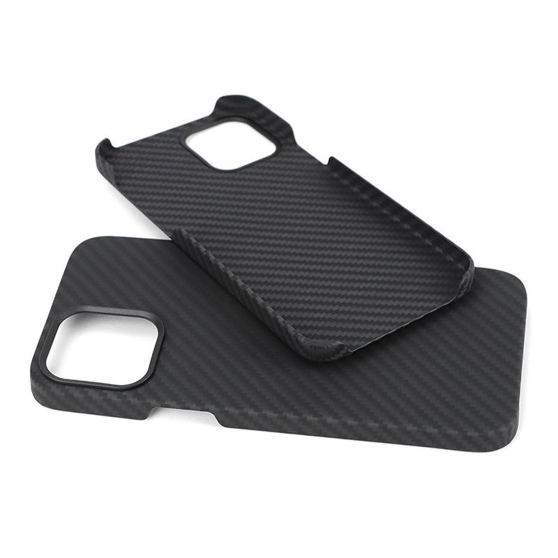 YMW 0,7 mm Carbon Case für iPhone 12 Pro Max 12Pro mini Ultradünne Aramidfaser Business Cover für iPhone 11 Pro Max Shell