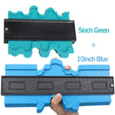 Onnfang 2Pcs/Packs Copy Gauge Duplicator Contour Scale Template Wood Marking Tools Tiling Measuring Ruler Woodworking Tools