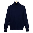 HLBCBG chic Otoño Invierno suéter grueso pulóveres mujer manga larga casual cálido básico cuello alto suéter mujer jerséis de punto top