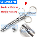 Jeringa INTRALIGAMENTAL de acero inoxidable Dental, estilo de pluma, aspiración, 1,8 ML, instrumento quirúrgico Dental, herramienta de inyector Dental