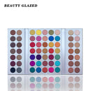 Beauty Glazed New 63 Color Makeup Lidschatten-Palette Gorgeous Me Make-up-Palette Lidschatten Big Pigmented Pressed Powder 2019
