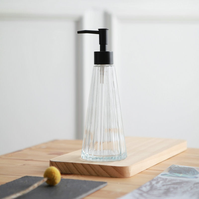 WHYOU 1piece Glass Bottle Hand Washing Liquid Emulsion Soap Dispenser Retro Bottle Bathroom Decoration Accessories