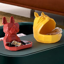 2020 New Home Aufbewahrungsbox Hund Katze moderne Figur Candy Fruit Schlüssel Desktop Wohnkultur Aufbewahrungsbehälter Home Office Aufbewahrungsbox