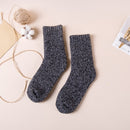 Winter Herren Super Dicke Warme Hochwertige Harajuku Retro Schnee Casual Frostschutz Wollsocken 3 Paar