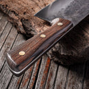 CHUN Handschmiede-Küchenmesser Professionelles zerkleinertes Fleisch-Gemüse-Scheibe traditionelle arbeitssparende Messer scharfes Nakiri-Hackmesser