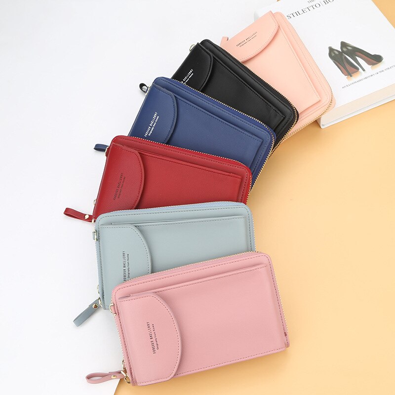 Bolsos pequeños multifuncionales a la moda para mujer, bolsos cruzados de lujo para mujer, bolso de mano informal para mujer, cartera para teléfono, bolso de hombro