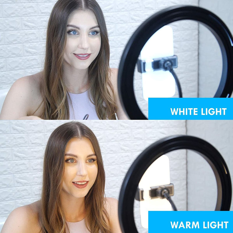 Anillo de luz LED de relleno, trípode de 160CM, soporte para teléfono, maquillaje para Selfie, transmisión en vivo, lámpara de fotografía regulable de YouTube