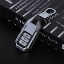 High-End-Autoschlüsseletui aus Zinklegierung für die Luft- und Raumfahrt Schlüsselabdeckung für Honda HRV Civic Accord CR-V Fit ODYSSEY CITY JZZE