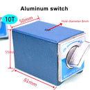 Schalter Magnetische Tischbasis 6T 8T 10T 12T V Typ Power Magnetische Basis Messuhr Ständer Basis Magnet Sitz Tisch Drahtschneiden