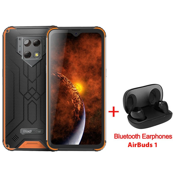 Blackview BV9800 Pro Global First Smartphone con imagen térmica Helio P70 Android 9,0 6GB + 128GB impermeable 6580mAh teléfono móvil