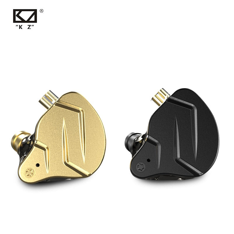 KZ ZSN Pro X In Ear Auriculares Tecnología híbrida 1BA + 1DD HIFI Bass Metal Auriculares Sport Noise Cancelling Auriculares Monitor