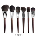 OVW Natürliches Make-up-Pinsel-Set Lidschatten-Make-up-Pinsel Ziegenhaar-Kit für Make-up Nabor Kistey Blending Pinceaux Maquillage