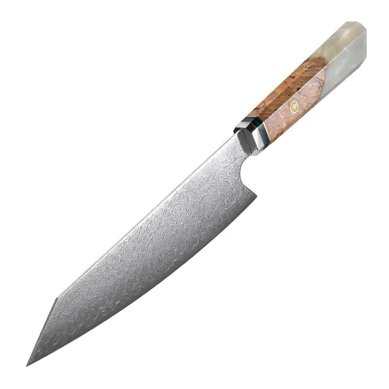 Grandsharp 8.2 Inch 67 Layers Japanese Damascus Knife Damascus Chef Knife VG-10 Steel Damascus Kitchen Knives Meat Chopping Gift