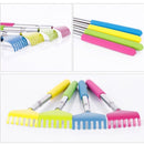 Verstellbarer, ausziehbarer Rückenkratzer aus Edelstahl, teleskopisch, flexible Klaue, Rückenkratzer, Massagestab, Rückenkratzer mit Juckreiz