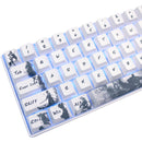 Fünf Seiten Dye-Subbed PBT Keycap 108 Keys Cherry Profile Keycaps Für MX Switches Tastatur Knight Errant Key Cap