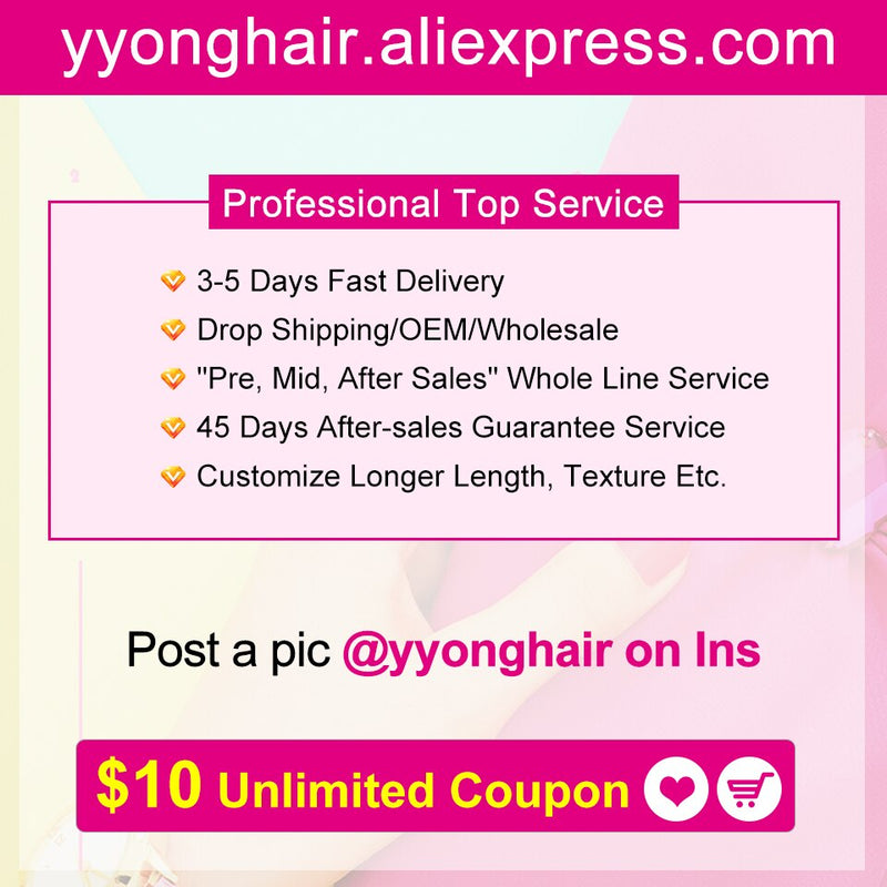 Yyong Hair Peruanische Lockere Welle 3/4 Bündel Echthaar mit Spitzenverschluss 4x4 Spitzenverschluss mit Bündeln Remy-Haar in natürlicher Farbe