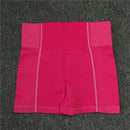 Yoga-Set Damen Ärmellos Sportanzug Workout Gym Kleidung Fitness Sport-BH Hohe Taille Shorts 2 Stück Utra Nahtlose Sportbekleidung