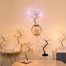 Luces de noche LED Mini lámpara de mesa de árbol de Navidad guirnalda de luces de hadas chico regalos hogar interior decoración de la habitación decoración de Navidad