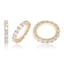 TOPGRILLZ 2020 Neue Runde Zirkon Ringe Gold Farbe Hohe Qualität Kupfer Iced Out Ringe Hip Hop Mode Persönlichkeit Schmuck Geschenk