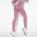 CHRLEISURE Frauen Sexy Leggings Hohe Taille Elastische Kleidung Mode Fitness Workout Gym Kleidung Push Up Damen Leggings