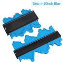 Onnfang 2Pcs/Packs Copy Gauge Duplicator Contour Scale Template Wood Marking Tools Tiling Measuring Ruler Woodworking Tools