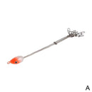 Steel Umbrella Fishing Lure Rig 5 Arms Rig Head Alabama Bait Fishing Group Lure Snap Swivel Fishing Tackle Tools