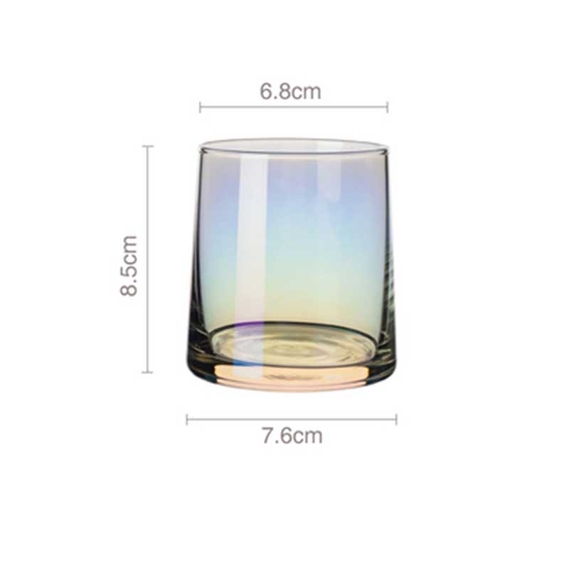 Transparent Japanese Whiskey Glass Cup Crystal Wine Cocktail Brandy Glass Home Kitchen Drinking Glasses 260ml Creative Gifts