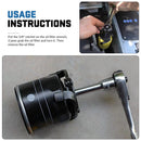 Hochwertiges Universal-3-Backen-Ölfilter-Entfernungswerkzeug Autos Ölfilter-Entfernungswerkzeug Schnittstelle Spezialwerkzeuge Ölfilterschlüssel-Werkzeug