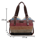 Neue heiße Frauen Umhängetasche Canvas Satchel Crossbody Tote Handtasche Geldbörse Messenger Fashion