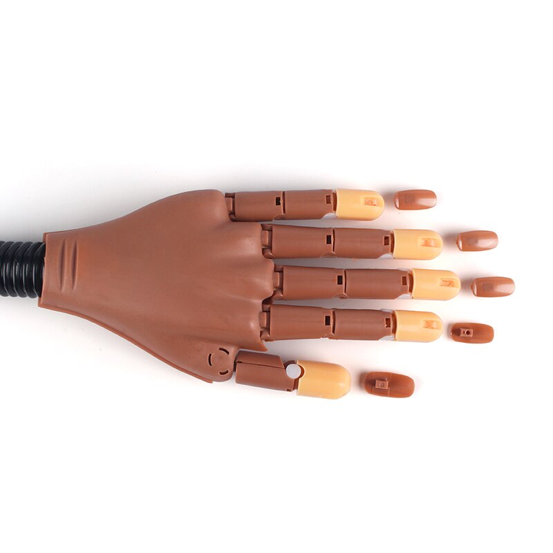 Modelo de mano protésica Monika para entrenamiento de arte de uñas, ejercicios de mano falsa, herramienta de pintura, equipo de práctica de manicura para principiantes